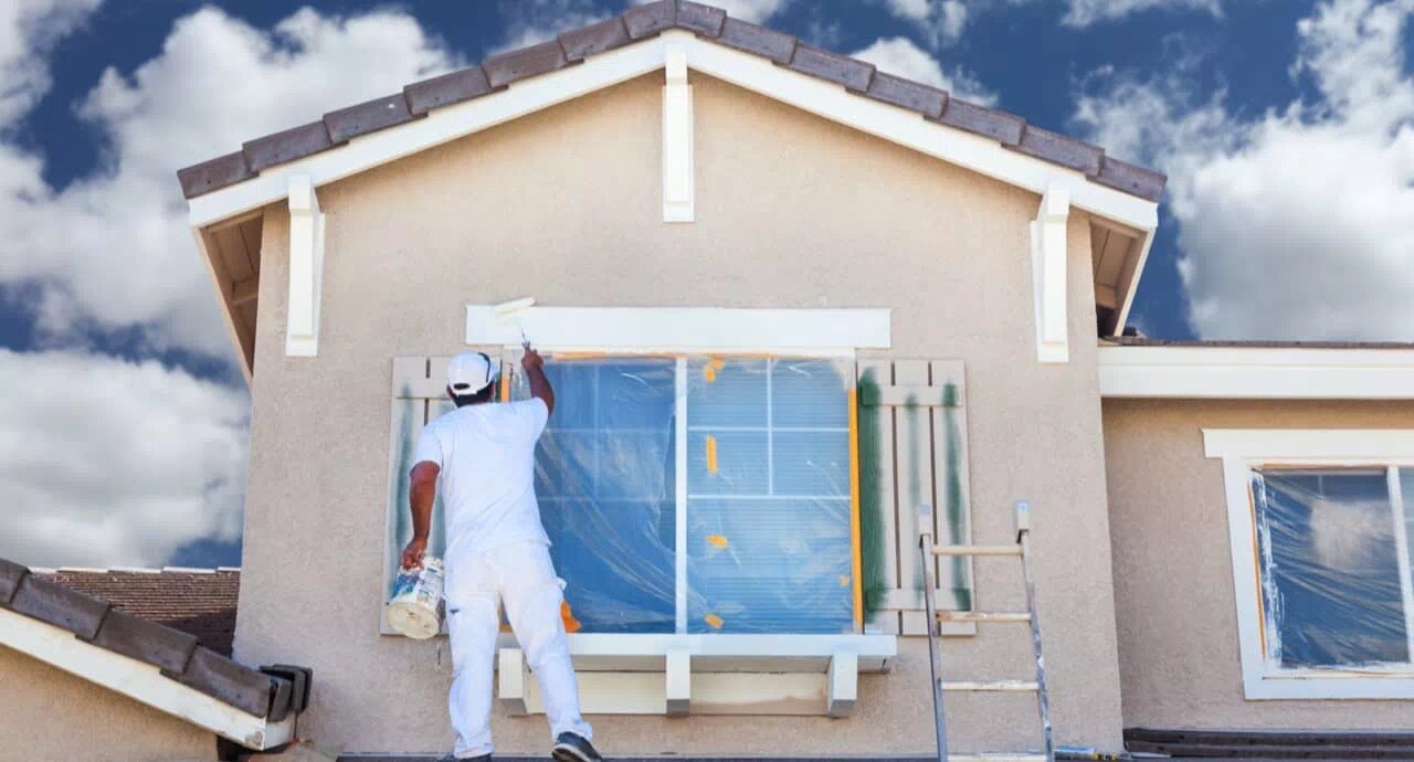 Ravalement et rénovation de façade d’une maison